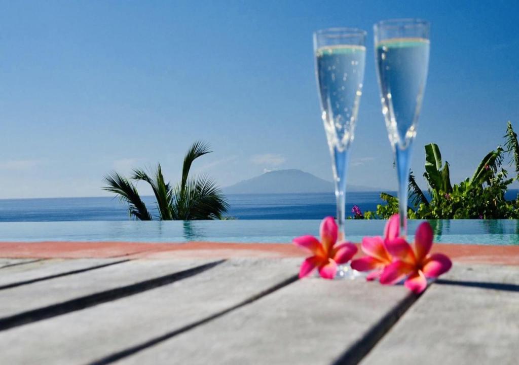 tet rouge resort adults only hotel saint lucia beach views