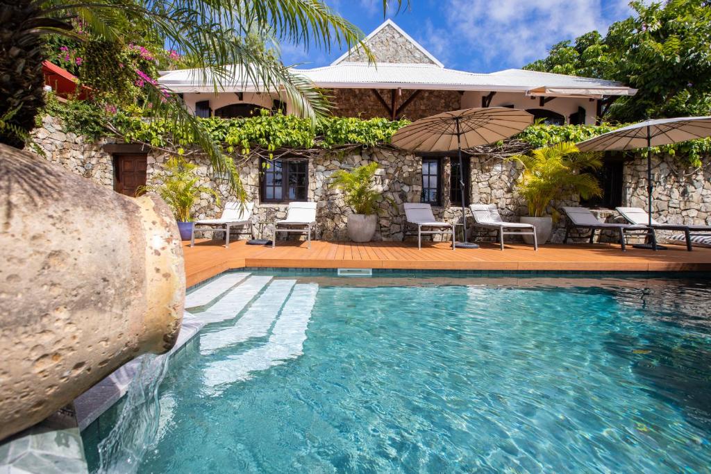 the paradise peak adults only hotel saint martin hotel front and pool