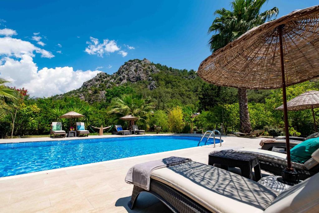 portalimo lodge hotel adults only hotel çirali kemer swimming pool
