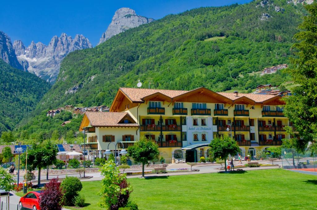 alledolomiti boutique lake hotel adults only hotel molveno trentino front